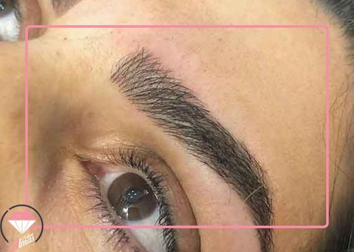 فیبروز ابرو روی انواع پوست - سالن زیبایی الماس نشان 